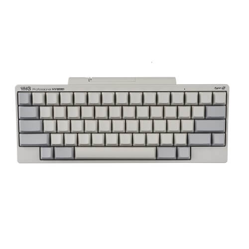 HHKB HYBRID Type-S Tastatur (Weiß / Tastenkappen ohne Beschriftung) PD-KB800WNS