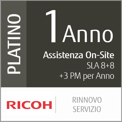 1 Anno Di Rinnovo Del Servizio Platinum (Produzione A Basso-Volume)