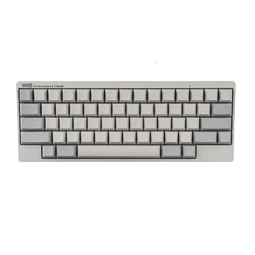 HHKB Classic Keyboard (White/Blank Keycaps) PD-KB401WN