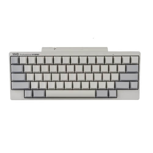 HHKB HYBRID Tastatur (Weiß / Tastenkappen ohne Beschriftung) PD-KB800WN
