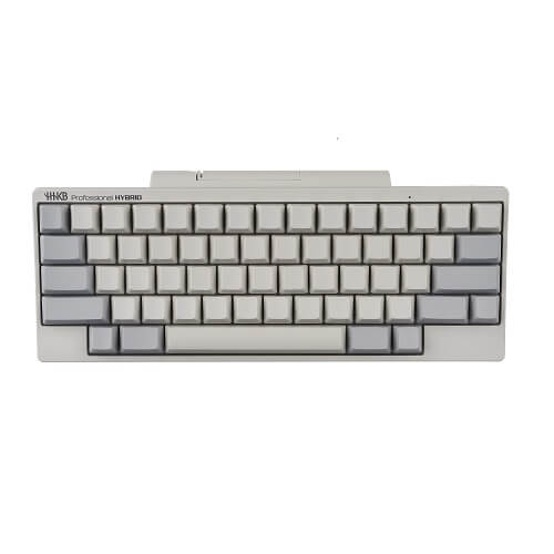 HHKB HYBRID Clavier (Blanc/Capuchons de touches vides) PD-KB800WN