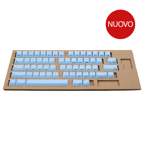 set di copritasti stampati in colore azzurro cielo per la gamma di tastiere HHKB Professional