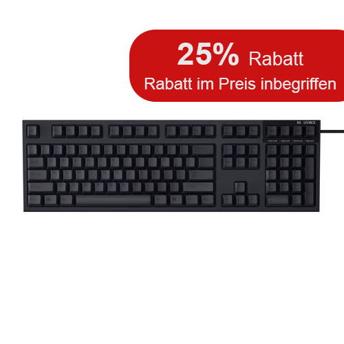 REALFORCE R2 PFU Limited Edition (Schwarz/45g/Voll)