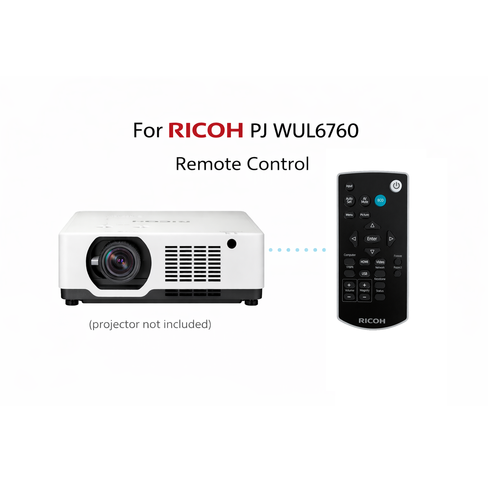 Ricoh Projector Remote Control
