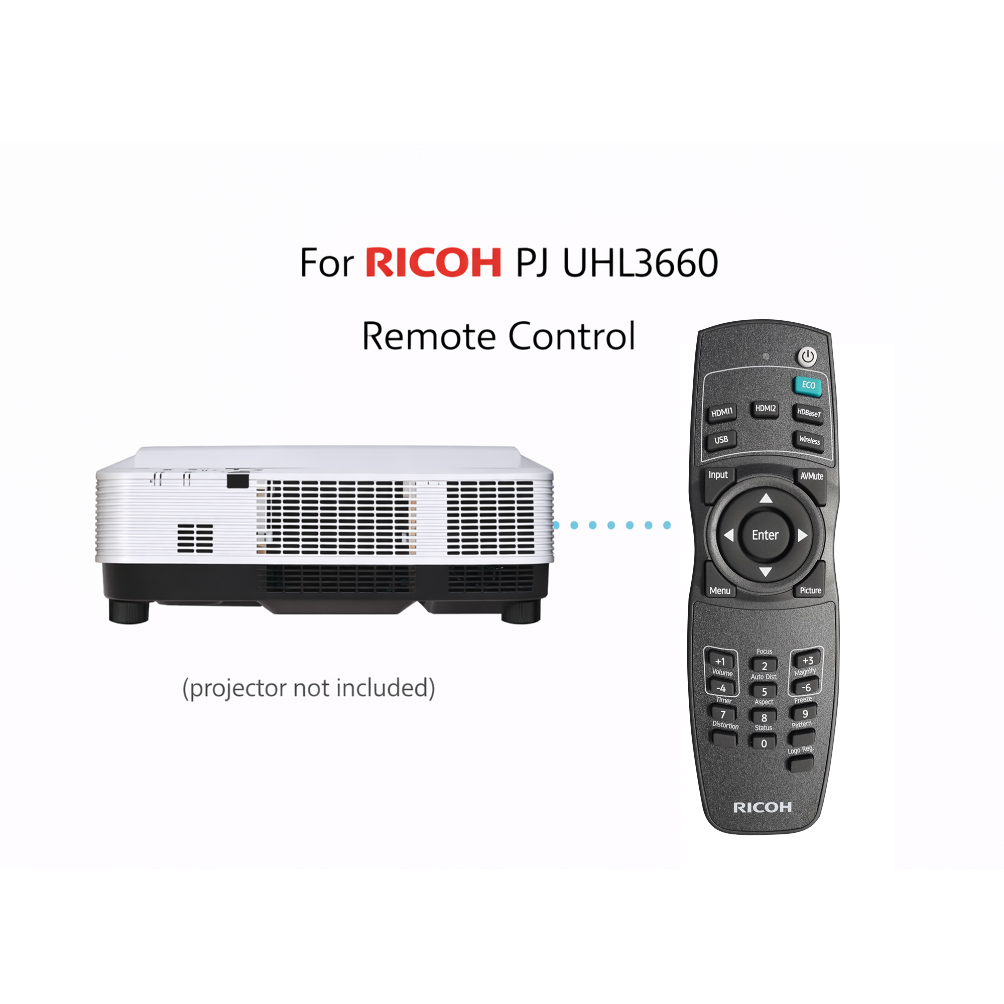 Ricoh Projector Remote Control