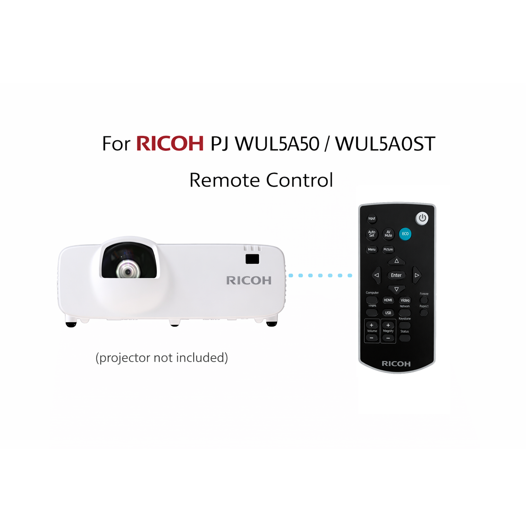 Ricoh Projector Remote Control