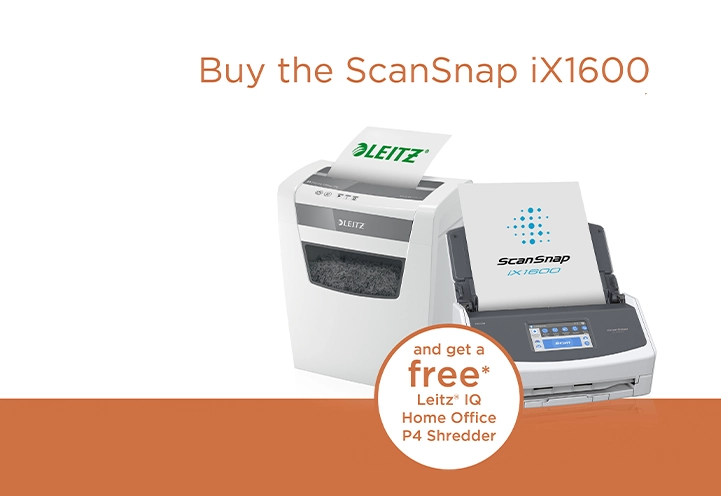 3 for free ScanSnap promotion