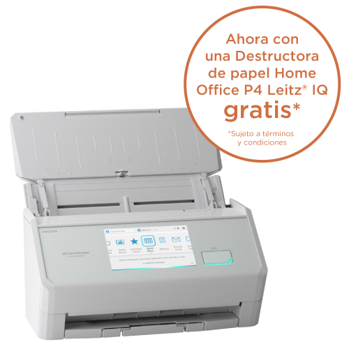 Escáner ScanSnap iX2500 blanco con foto