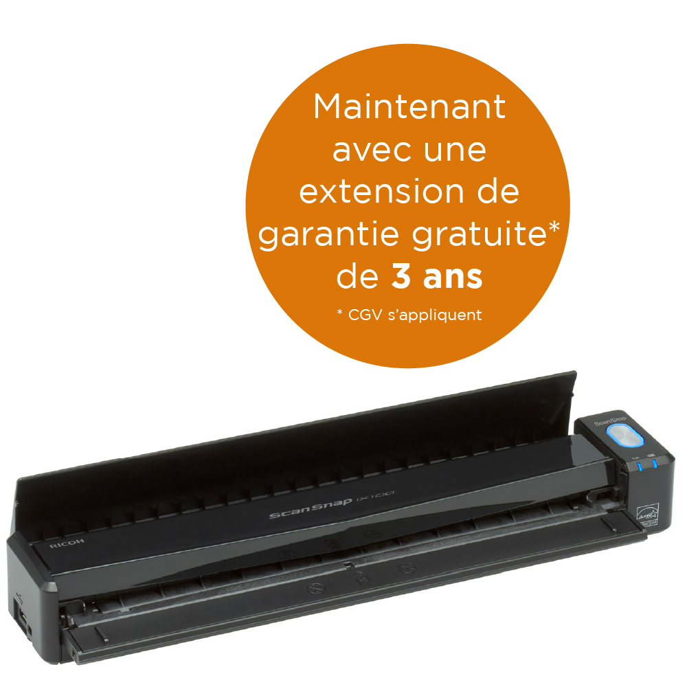 ScanSnap iX100 (Version Noire)