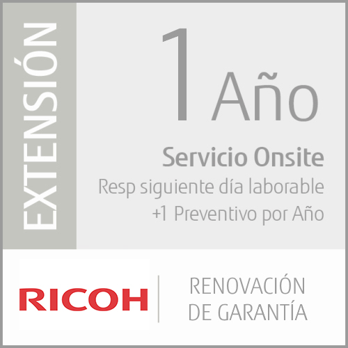 Renovación de Garantía a 1 año (Producción de Volumen Medio)