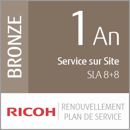 Renouvellement: Contrat de Service Bronze de 1 an (Départemental)