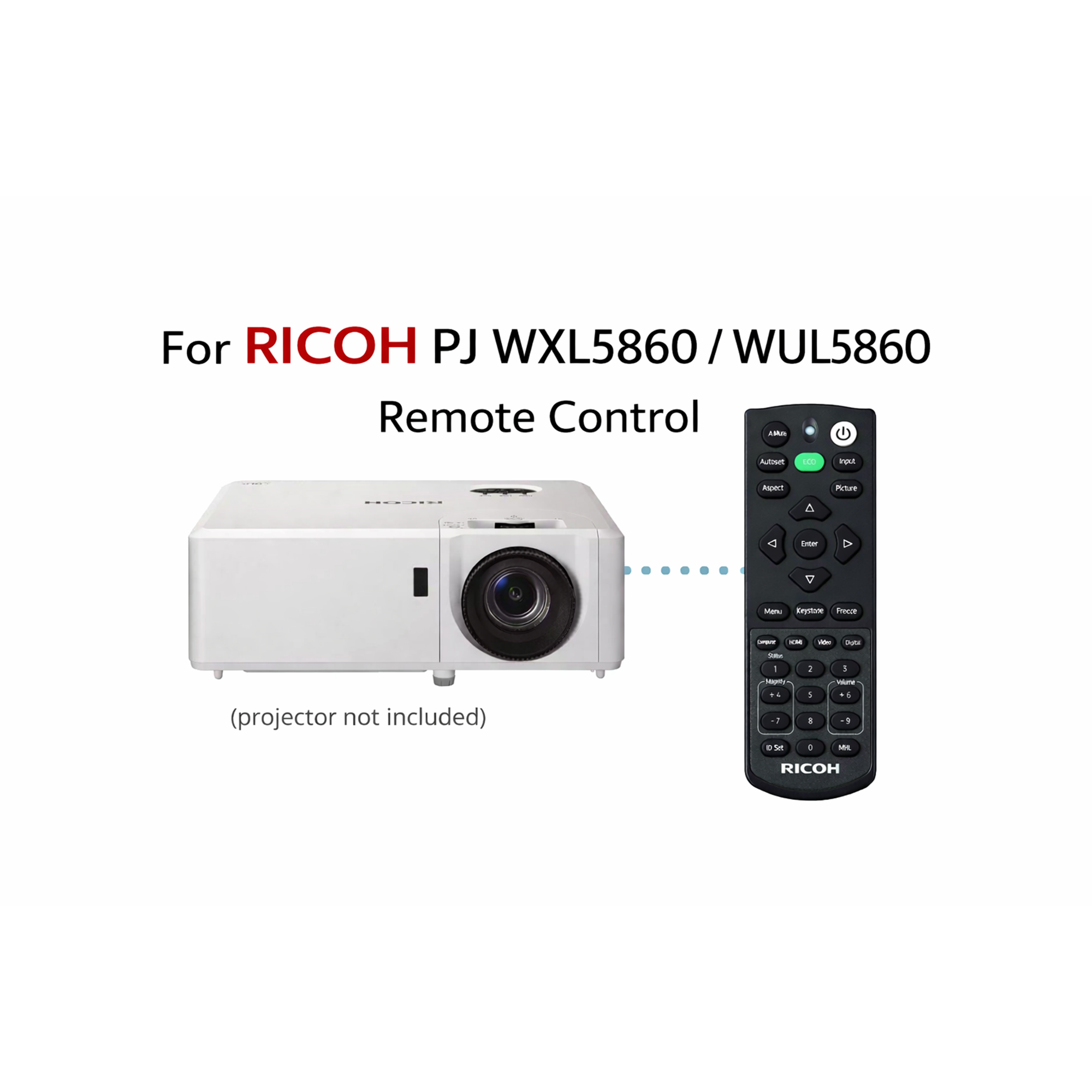 Ricoh Projector Remote Control